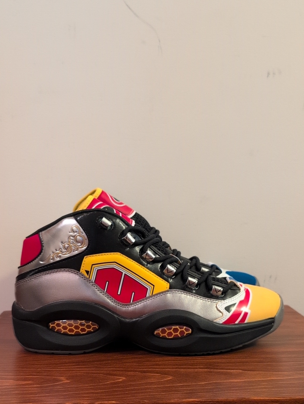 Power Rangers X Reebok Question Mid Megazord Battle Mode Sz 11.5